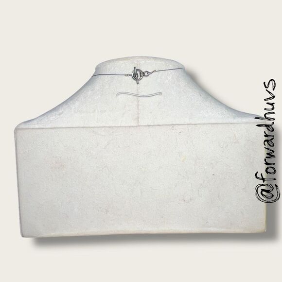 Bundle Sale 3 for $15 | Stone Pendant Necklace – 1.5” Marbled Square - Picture 4 of 8